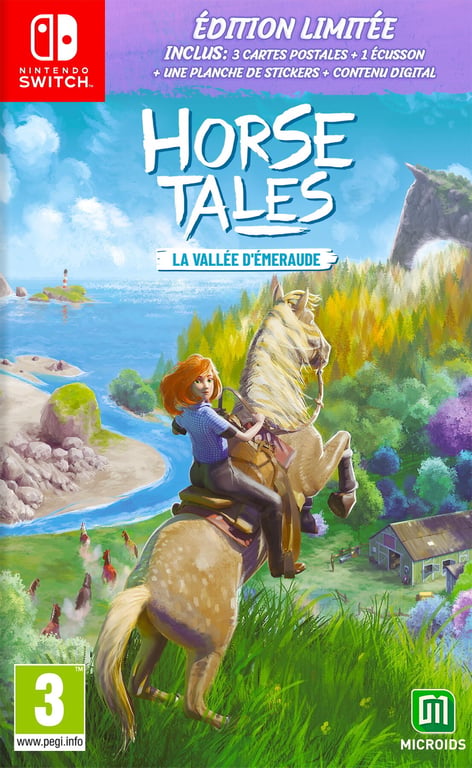 HORSE TALES La Vallée d’Emeraude Edition limitée Jeu Nintendo Switch - vue 3