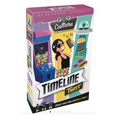 Juego de mesa Timeline Twist: reta a tus amigos con la cultura friki