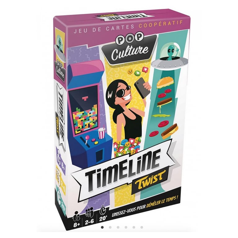 Timeline Twist : Pop Culture Asmodee - vue 4