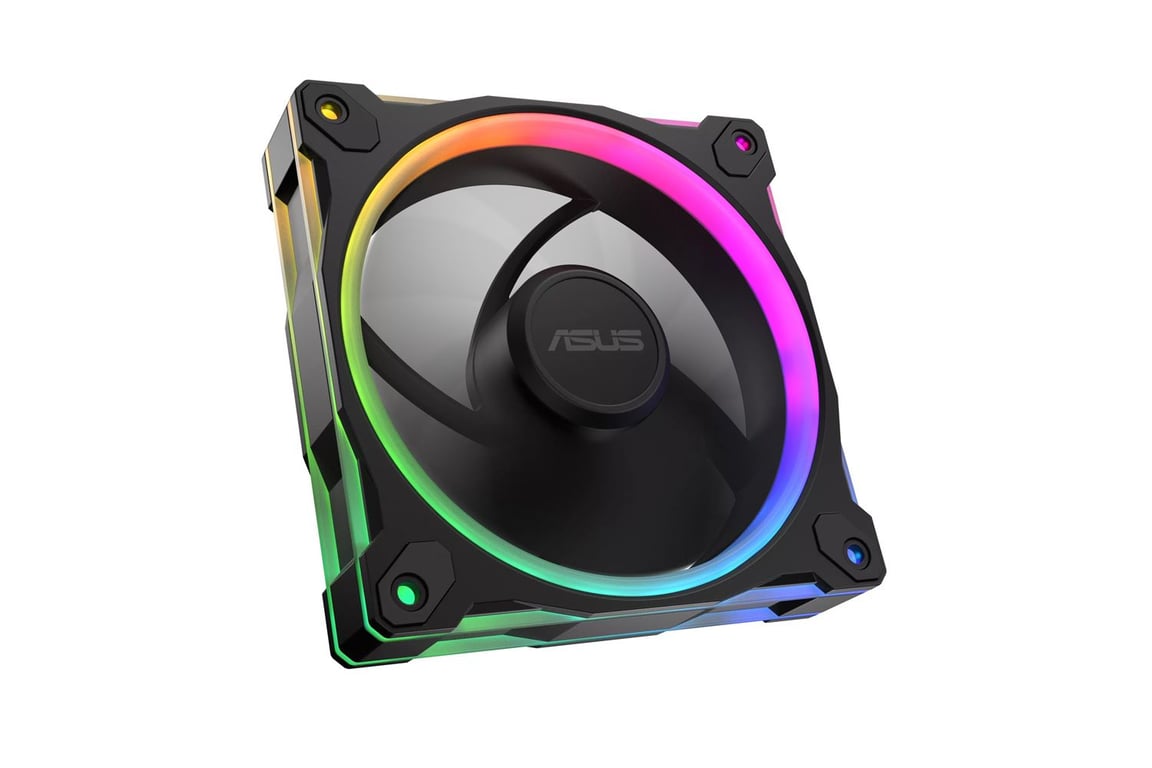 ASUS Prime MR120 Fan ARGB Reverse Black Boitier PC Ventilateur 12 cm Noir - Neuf