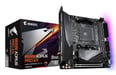 GIGABYTE B550I AORUS PRO AX Placa base - Procesadores AMD Ryzen 5000, VRM de 8 fases, hasta 5300 MHz DDR4, 1xPCIe 4.0 + 1xPCIe 3.0 M.2, Wi-Fi 6E, LAN 2.5GbE, USB 3.2 Gen 2