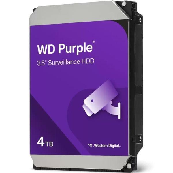 WD Surveillance WD44PURZ Disque dur 4 To interne 3.5 SATA 6Gb/ mémoire tampon : 128 Mo - vue 2