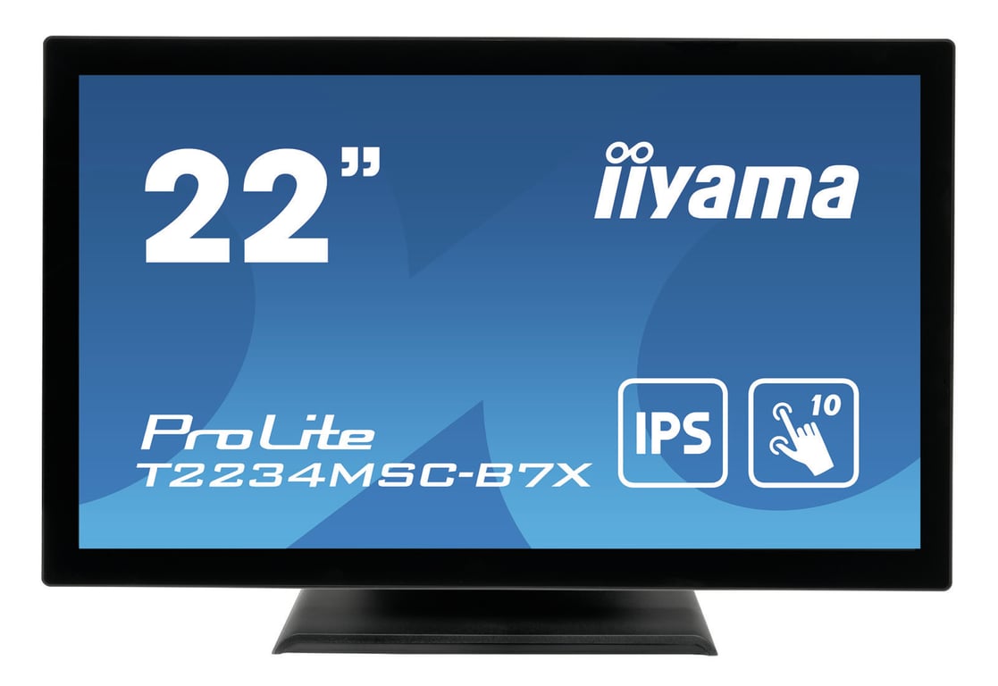 iiyama ProLite T2234MSC B7X écran plat de PC 54 6 cm 21.5 1920 x 1080 pixels Full HD Écran tactile Neuf - vue 2