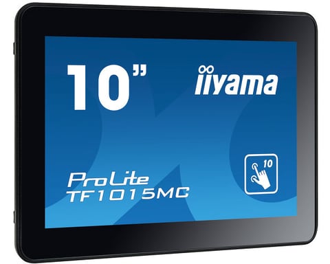 iiyama TF1015MC-B2 écran plat de PC 25,6 cm (10.1'') 1280 x 800 pixels WXGA LED Écran tactile Noir