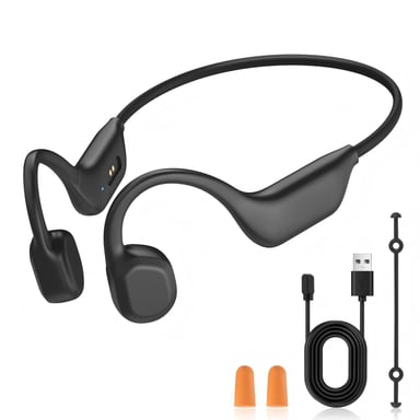 ROLINE Casque conduction osseuse Bluetooth 6.0 Open Ear sport IPX6 8h