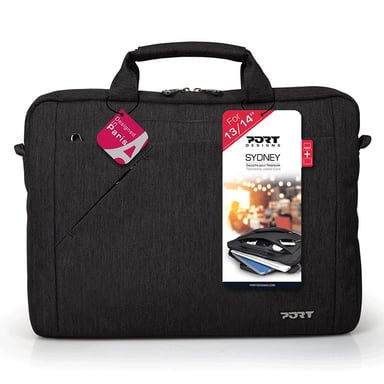 Port Designs 135071 Bolsa para portátil 35,6 cm (14'') Messenger Bag Negro