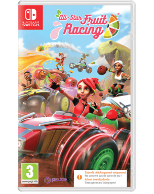 All Star Fruit Racing Nintendo SWITCH (Code de téléchargement)