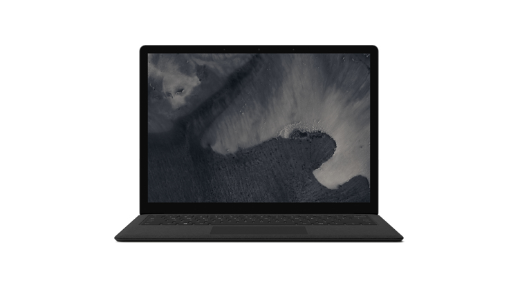 Microsoft Surface Laptop 2 - Intel Core i7 - 8650U / 1.9 Ghz - Win 10 Pro - UHD Graphics 620 - 16 Go Ram - 512 Go SSD - 13.5" Écran Tactile 2256 X 1504 - Wi-Fi 5 - Noir - Clavier : Suisse - Commercial