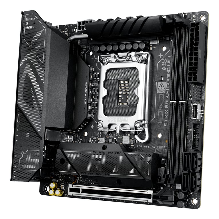 ASUS ROG STRIX B860 I GAMING WIFI - vue 4