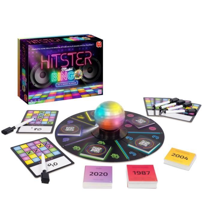 Juego de mesa - DUJARDIN - Hitster Bingo - Revive 100 años de éxitos musicales - Neuf