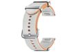 Samsung Original Athleisure Watch7 Bracciale per Galaxy Watch 4 / 5 / 6 / 7 (20 mm) - M/L - Argento