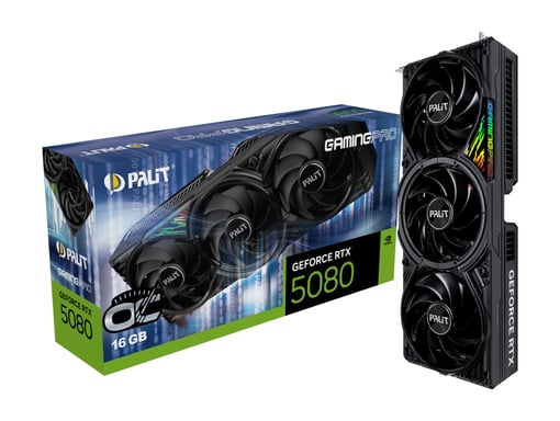 Palit GeForce RTX 5080 GamingPro OC NVIDIA 16 Go GDDR7