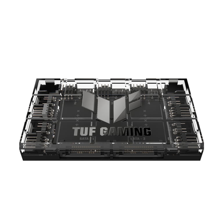 Asus TUF GAMING ARGB PWN FAN HUB - vue 3