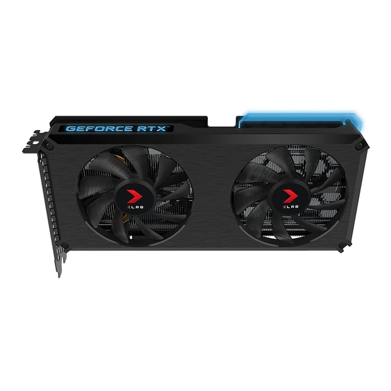 PNY GeForce RTX 3060 Ti REVEL EPIC X RGB Edition carte graphique GF RTX 3060 Ti 8 Go GDDR6 PCIe 4.0 x16 HDMI 3 x DisplayPort - vue 4