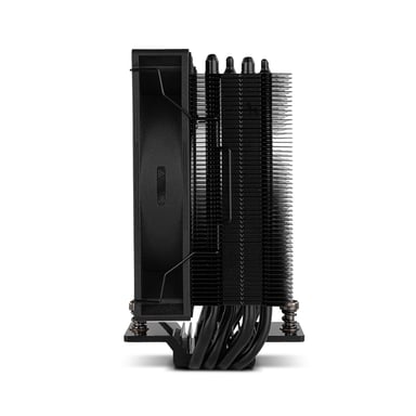 NOX Hummer R-400 Procesador Refrigerador de aire 12 cm Negro