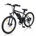 Bicicleta eléctrica isinwheel M10 para adultos, 250 W, batería de 36 V, 10,4 Ah, bicicleta de montaña eléctrica de 26 pulgadas con pantalla LCD-Negro