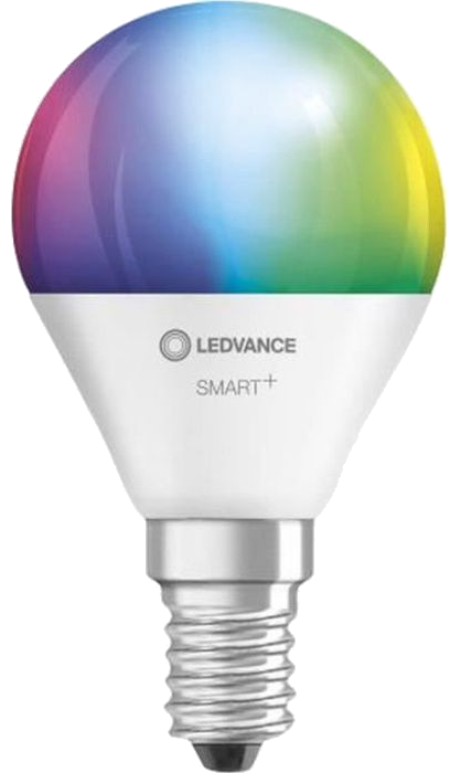 LEDVANCE BTE1 Ampoule Smart+ WIFI SPHERIQUE DEPOLIE 40W E14 COULEUR CHANGEANTE