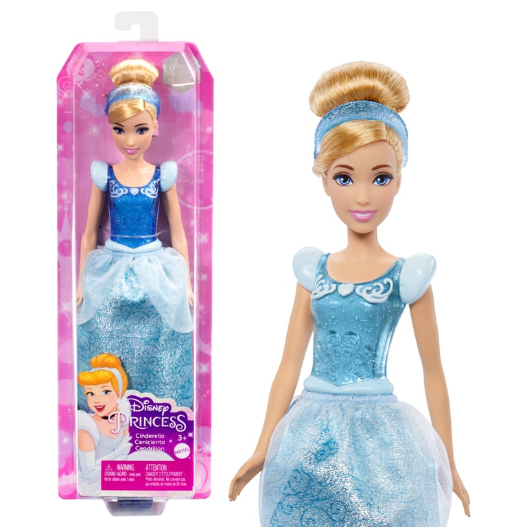 Poupée Cendrillon Disney – HLW06 – Tenue Scintillante et Accessoires - vue 8