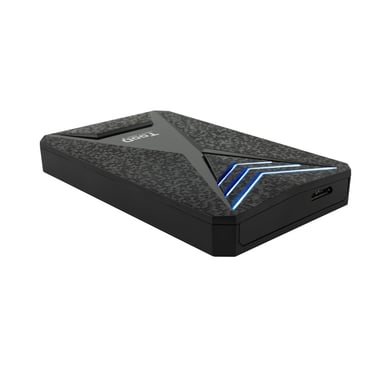 TooQ TQE-2550BL caja para disco duro externo Carcasa de disco duro/SSD Negro 2.5''