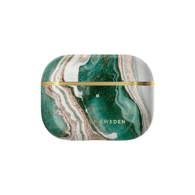 Airpods Pro Estuche Moda Mármol Jade Dorado Ideal Of Sweden