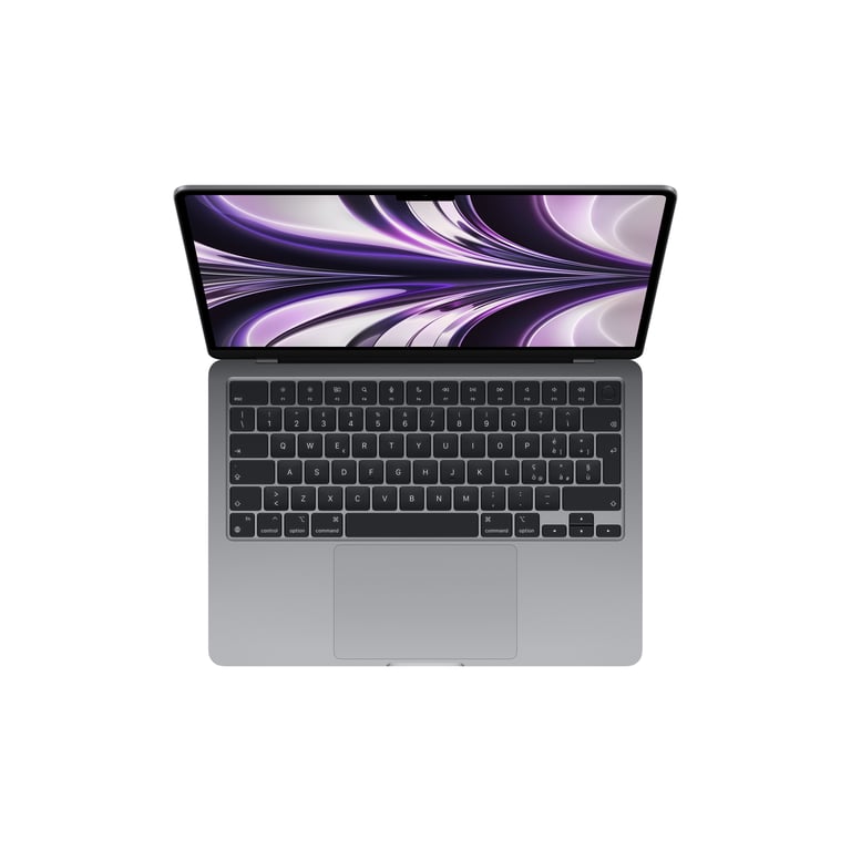MacBook Air M2 (2022) 13.6', 3.5 GHz 256 Gb 8 Gb  Apple GPU 8, Gris espacial - AZERTY
