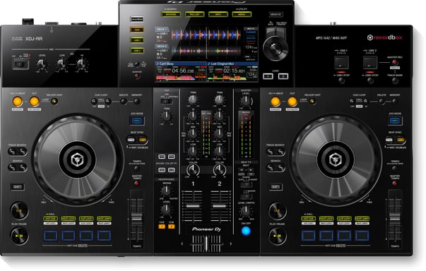 Pioneer XDJ-RR controlador dj 2 canales Negro