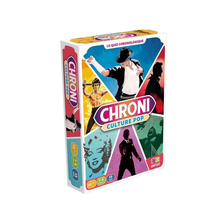 Jeu d'ambiance On the Go Editions ONT043PO – Chroni Culture Pop pour 1 à 6 Joueurs - vue 3