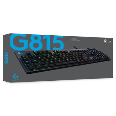 Logitech G G815 Clavier gaming mécanique LIGHTSYNC RVB