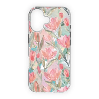 iDeal of Sweden Coque Clear MagSafe pour Apple iPhone 17 - Tulip Bloom