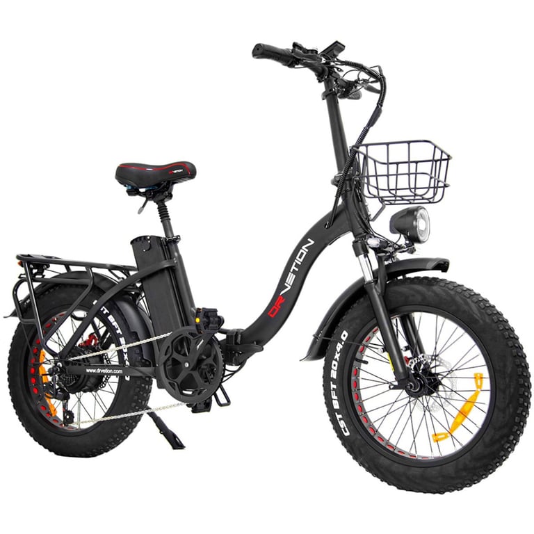 Vélo Électrique DrveTion CT20 Moteur Batterie 48V15AH Roues de 20 Pouces Freins à Huile Neuf - vue 6