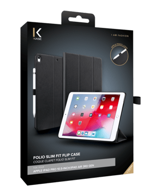 Custodia folio slim fit con supporto per penna per Apple iPad Pro 10,5'' / iPad Air 3a generazione