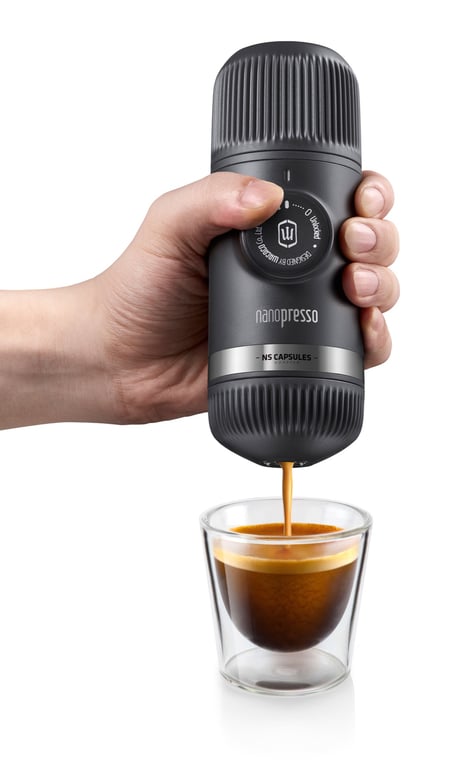 Machine à café portable Nanopresso Cadeau Maestro Compatible café moulu Espresso Compacte - vue 3