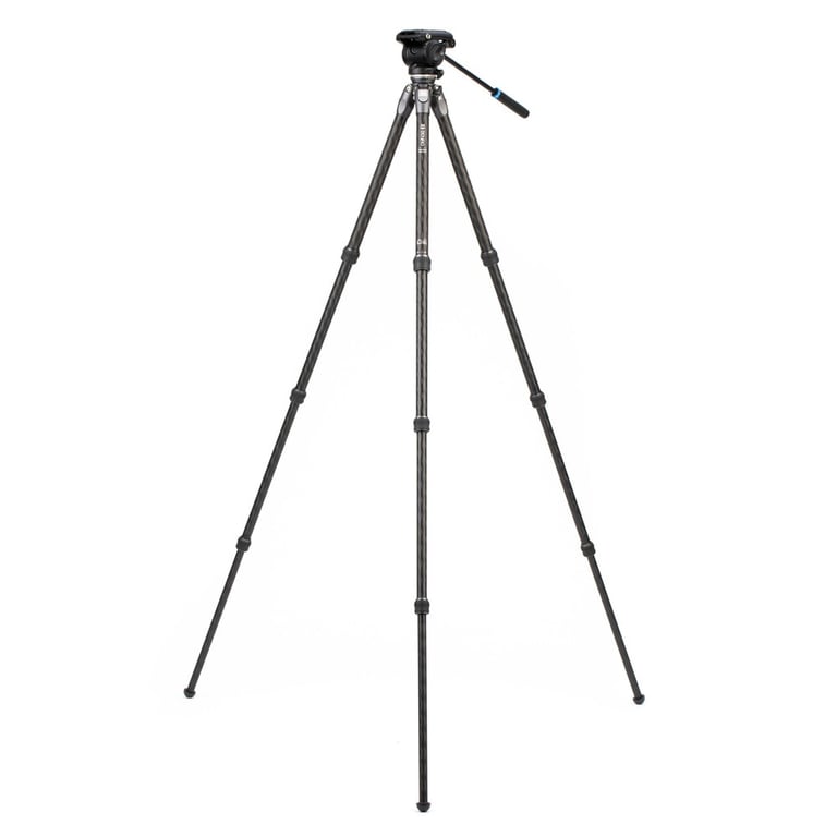 Trépied Vidéo BENRO 1140029 – Fibre de carbone, Charge max 4 kg - vue 4