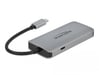 DeLOCK Hub USB 3.2 Gen 1 avec 4 ports et Gigabit LAN et PD