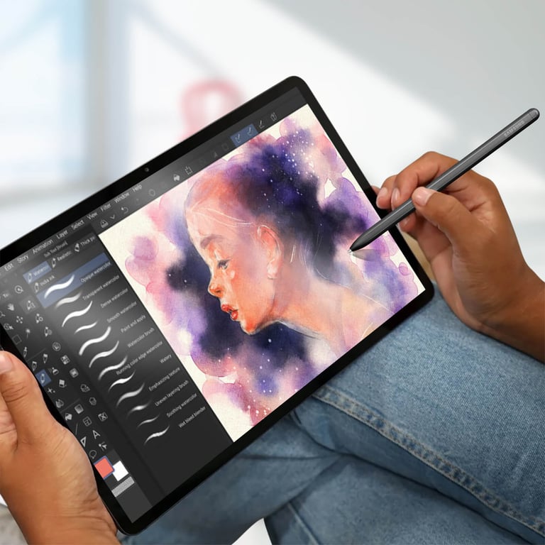 Samsung Pen Galaxy Tab S7 FE Gold - vue 6