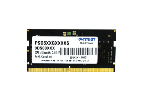 Patriot Memory Signature Line PSD58G480041S módulo de memoria 8 GB 1 x 8 GB DDR5
