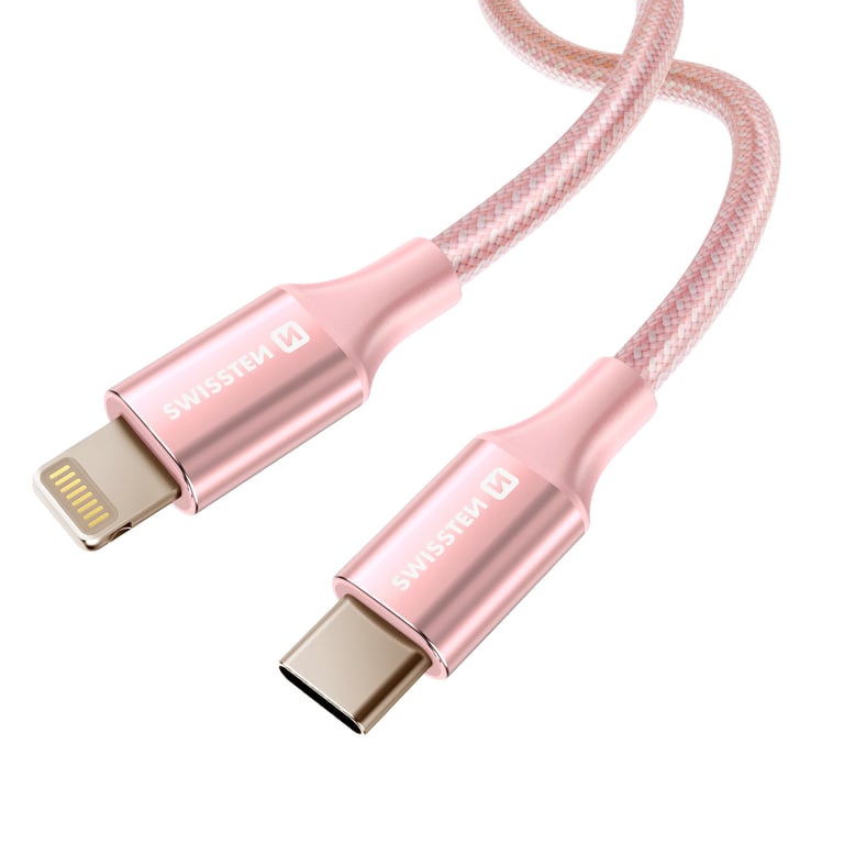 Câble USB C vers Lightning Design Tressé Anti nœud Neuf - vue 2