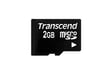 Transcend TS2GUSD 2GB MicroSD NAND Flash Memory