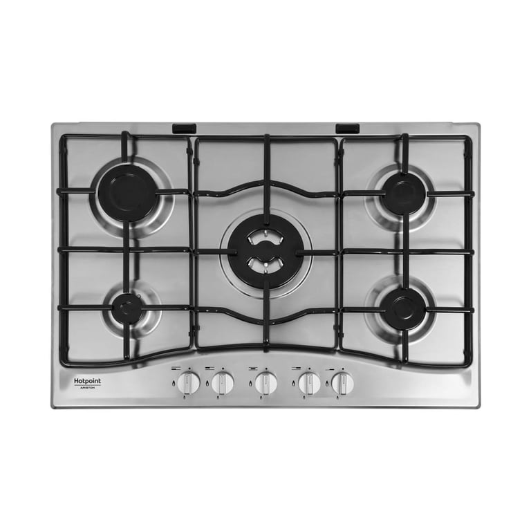 Plaque de cuisson Hotpoint PCN 752 T IX HAR Acier inoxydable 5 zones Gaz