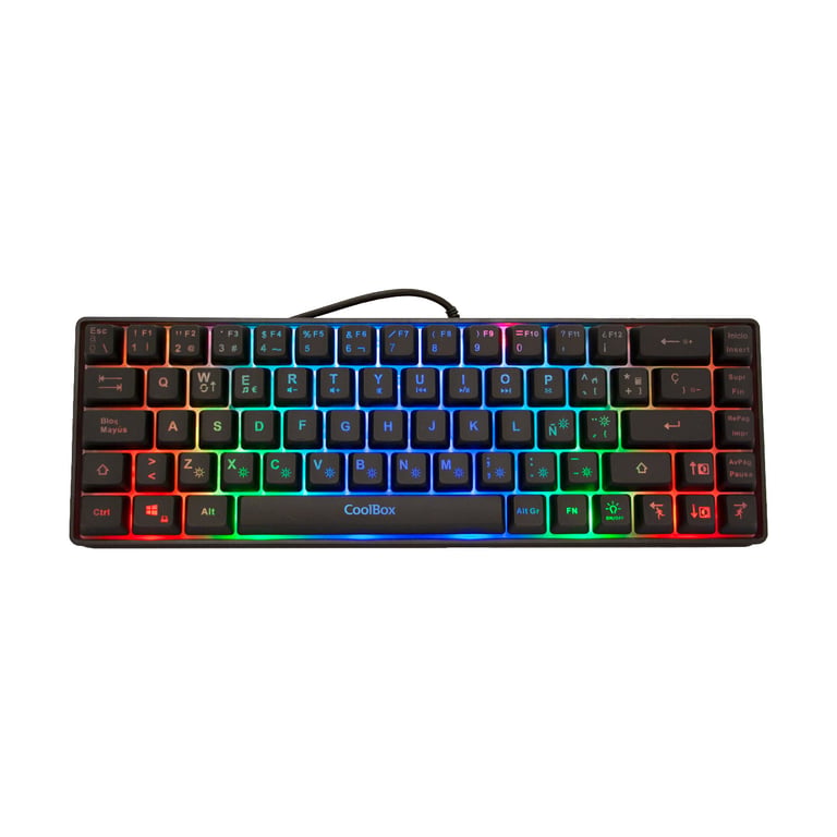Coolbox Deepgaming Tm065 RVB Mini clavier de jeu Neuf - vue 2
