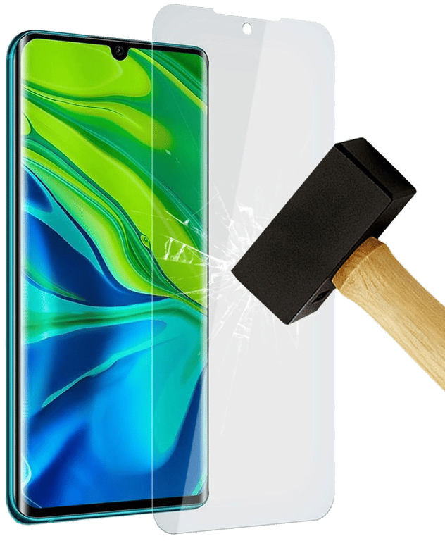 Film verre trempé compatible Xiaomi Mi Note 10 Lite