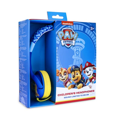 OTL Technologies PAW Patrol Chase Blue Kids Écouteurs Avec fil Arceau Jouer Bleu, Jaune