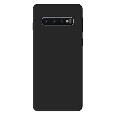Coque silicone unie Mat Noir compatible Samsung Galaxy S10 5G