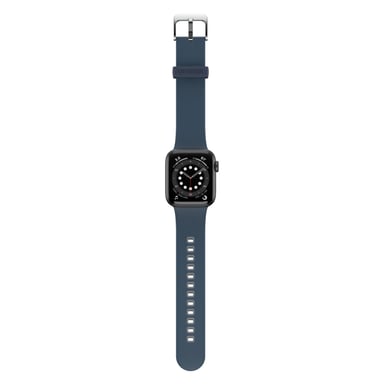 OtterBox Antimicrobial Band Grupo de rock Gris, Azul Acero, Silicona