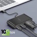 Belkin Concentrador USB C Power Delivery 100W 4x USB C Sincronización Rápida Negro