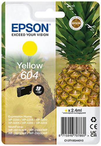 EPSON 604 ANANAS JAUNE - Neuf