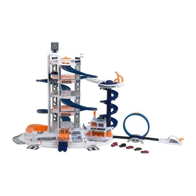 Garage Mercedes-Benz Mega Universe - KLEIN - 3809 - Funzioni elettroniche, catapulta con anello, tunnel, ecc. - Da 3 anni