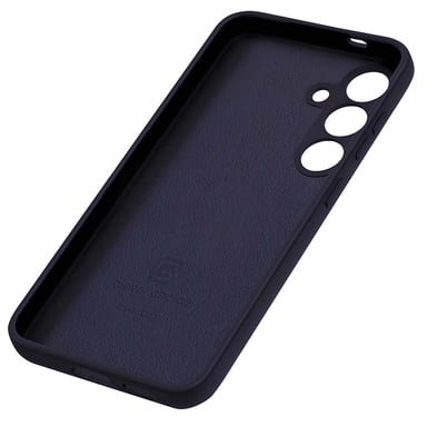 Crong Funda para Samsung Galaxy S24 de silicona suave a prueba de golpes Violeta