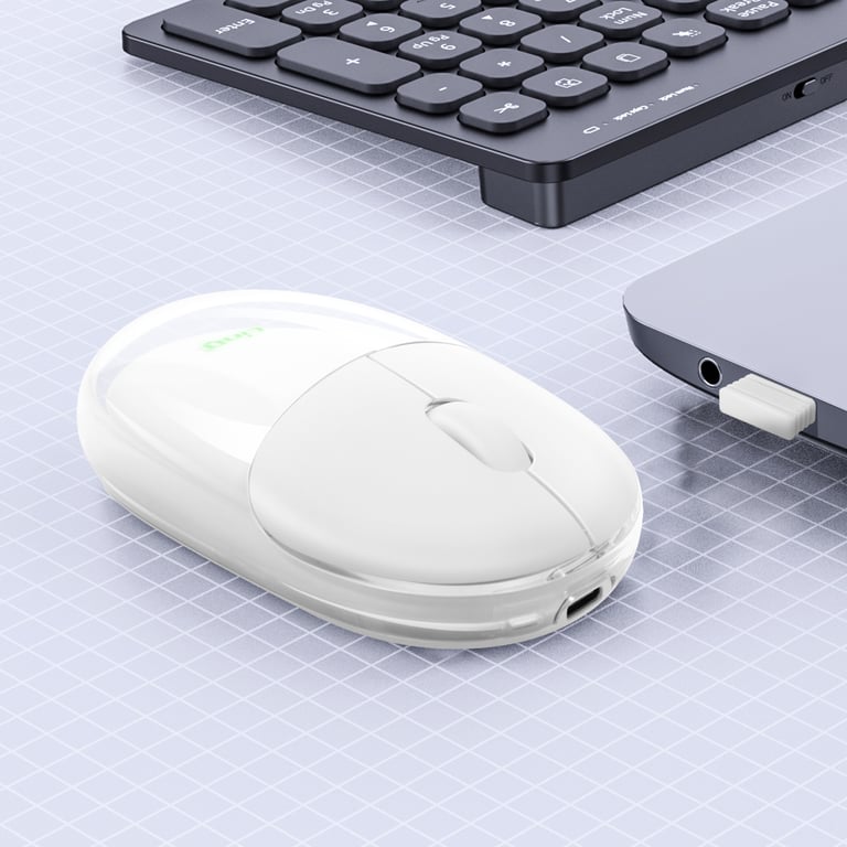 Sans fil Optique Bluetooth ou WiFi 2.4 GHz LED RGB Dongle USB Neuf - vue 3