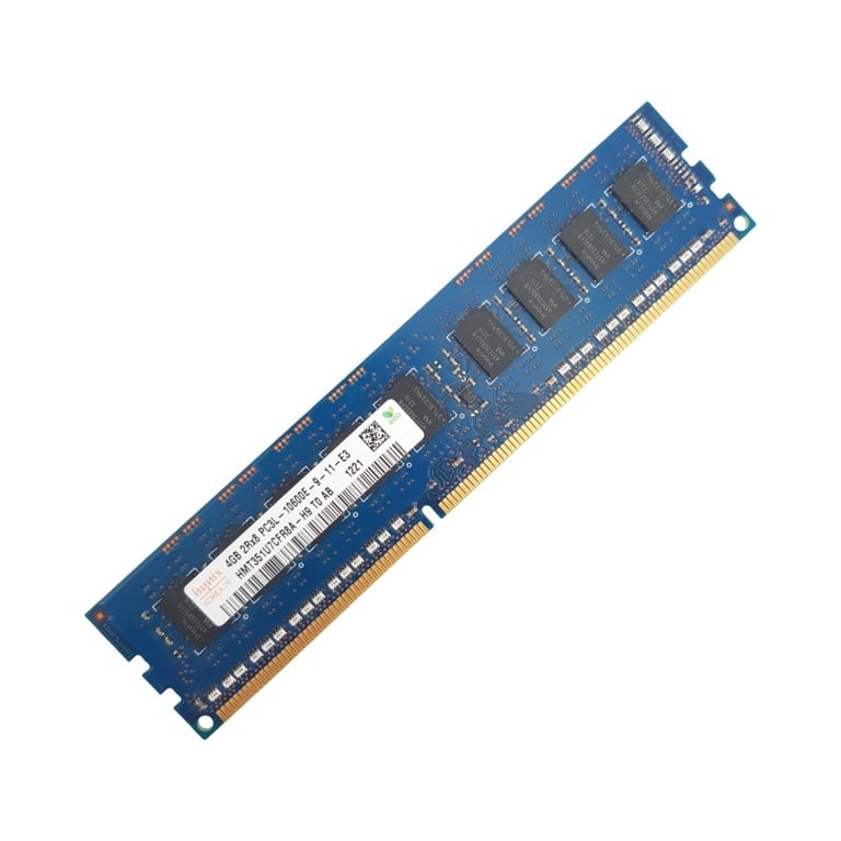 Hynix 4Go Ram Serveur Ddr3 Hmt351U7Cfr8A-H9 Dimm Pc3L-10600E 2Rx8 - Très Bon État